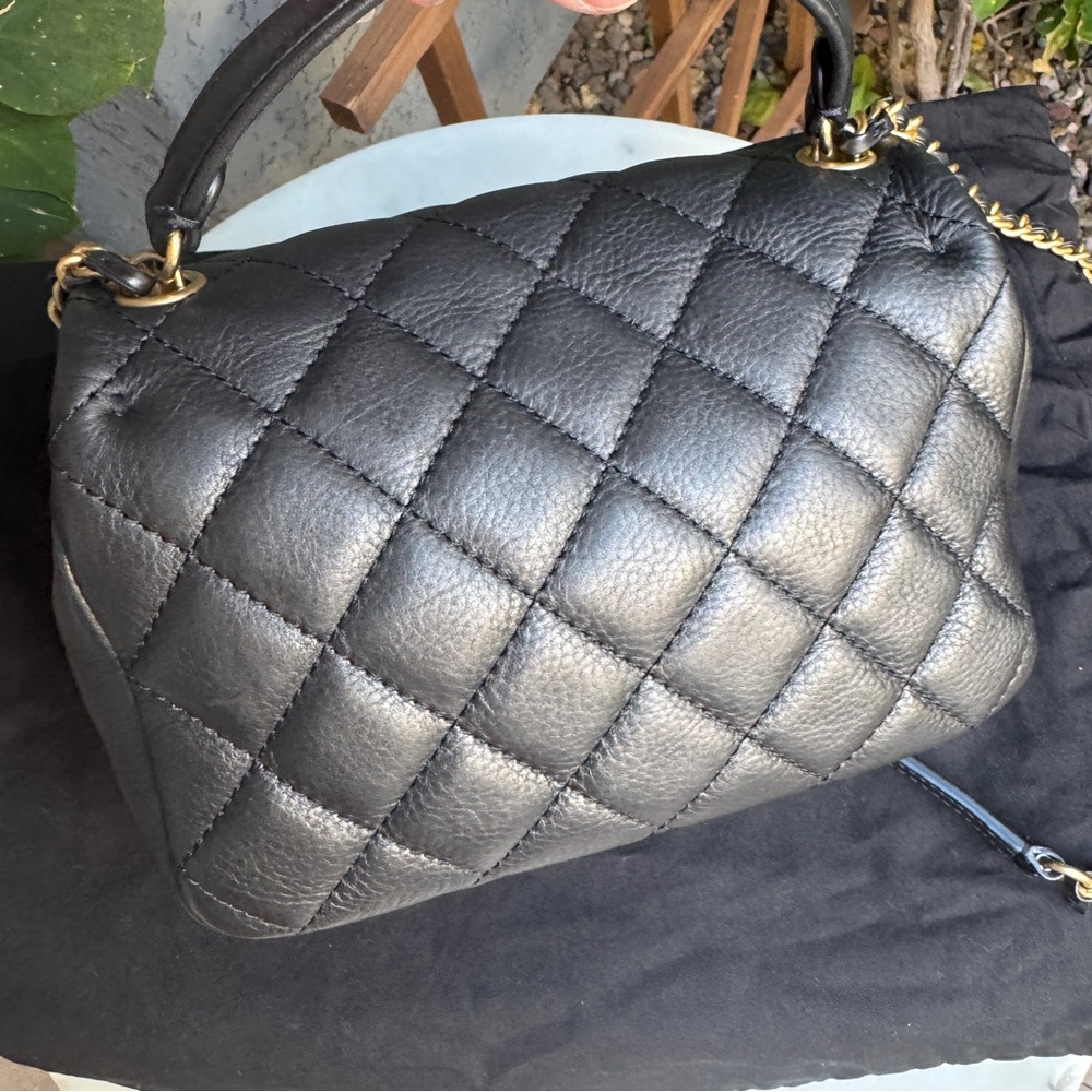 Chanel Quilted Leather Mini Business Affinity Flap Crossbody - Picture 5 of 15